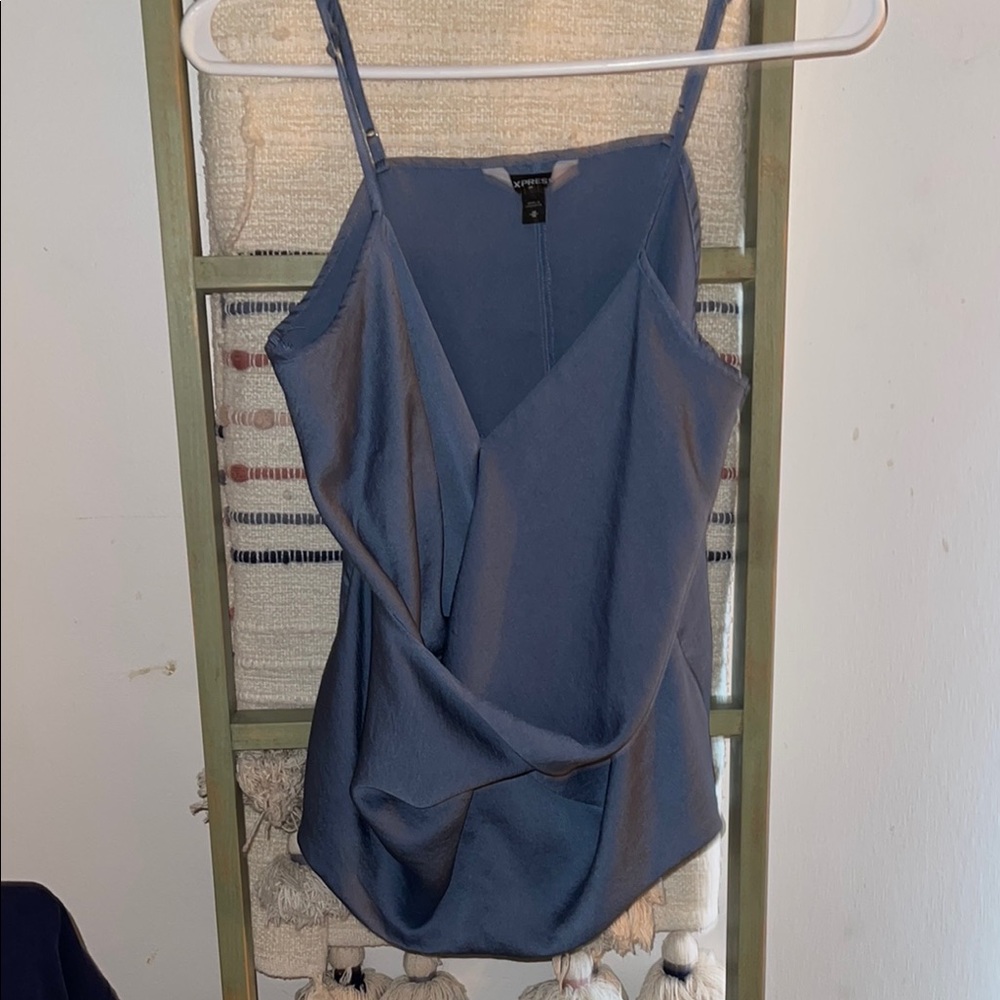 Express Elegant Blue/gray cami
